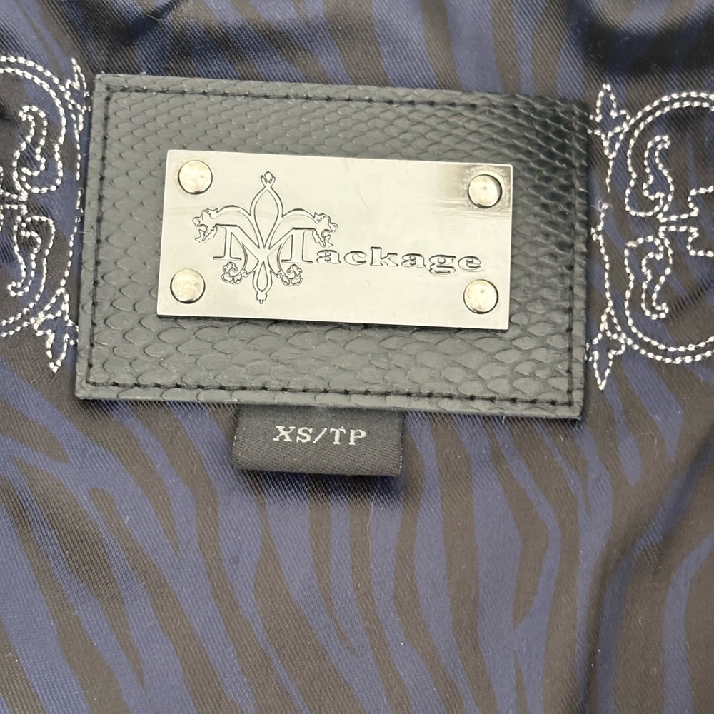 Mackage Lamb Leather Motorcycle Jacket - Picture 6 of 15